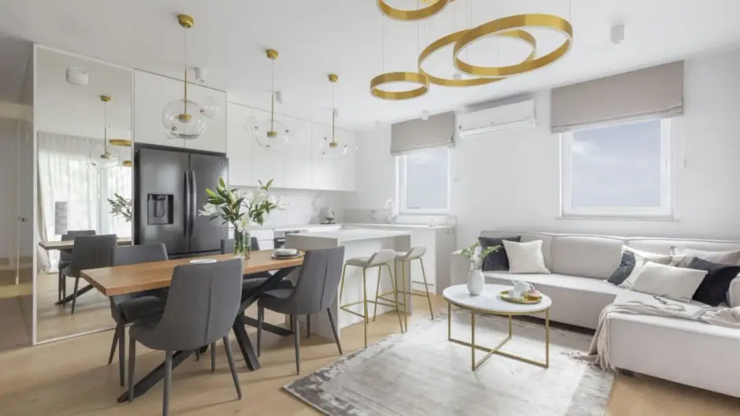 Jak ustawić meble w salonie z jadalnią, aby stworzyć harmonijną przestrzeń?