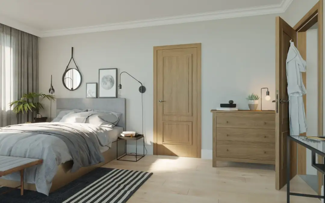 Skandynawskie drzwi wewnętrzne: klucz do stylowego wnętrza