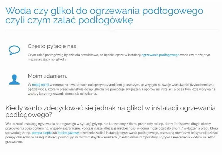 Jaka woda do ogrzewania podłogowego, aby uniknąć kosztownych awarii?