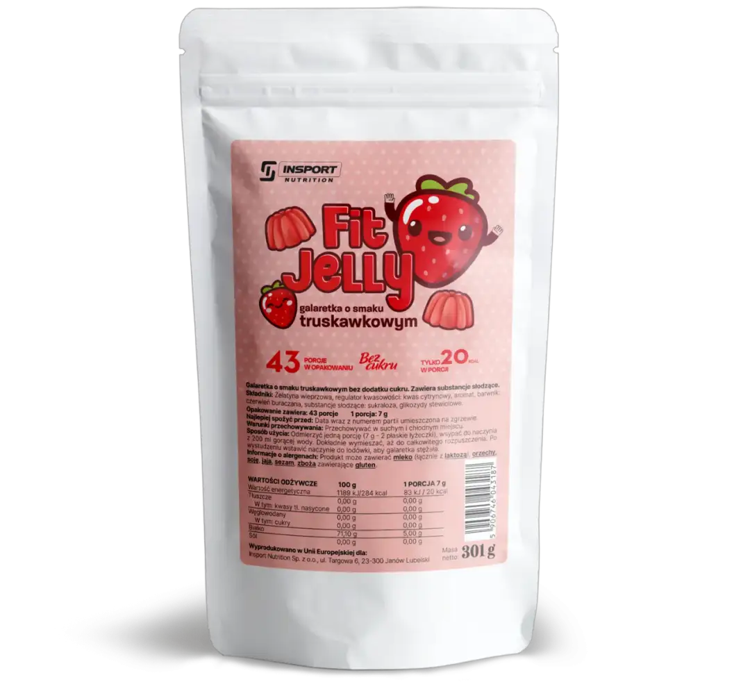 Ile kcal ma galaretka truskawkowa? Zaskakujące różnice między markami