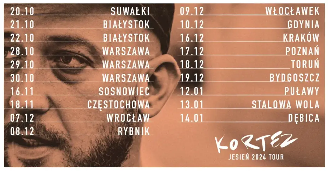 Gdzie kupić bilety na koncert Korteza? Sprawdź najlepsze opcje