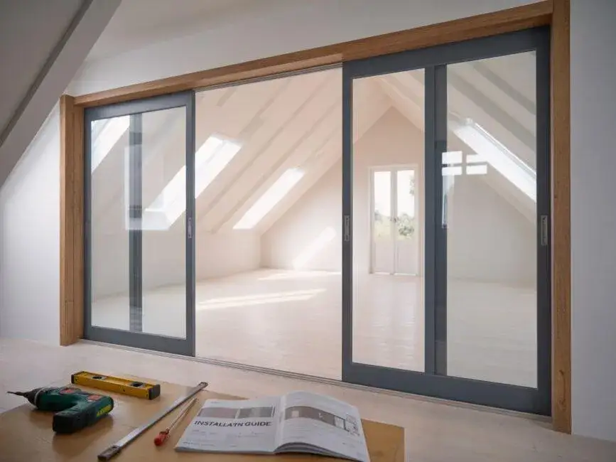 Drzwi przesuwne do sufitu - montaż, koszt, przewodnik