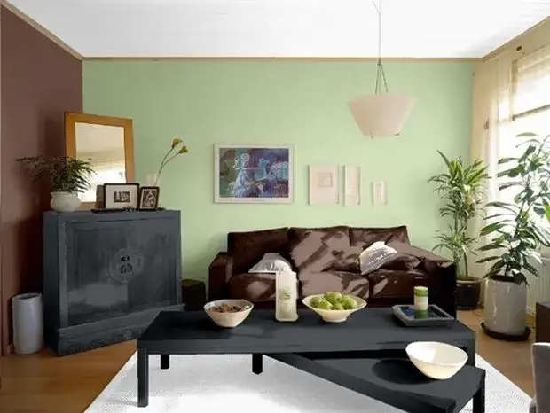 Jak dobrać idealny kolor ścian do brązowych mebli? Praktyczne porady i inspiracje Jak dobrać idealny kolor ścian do brązowych mebli? Praktyczne porady i inspiracje