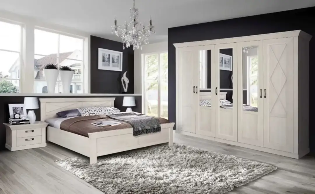 Jakie kolory ścian do białych mebli w sypialni, aby uniknąć błędów?