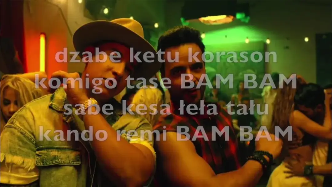 Fonetyczna wymowa tekstu Despacito - naucz się śpiewać jak native speaker