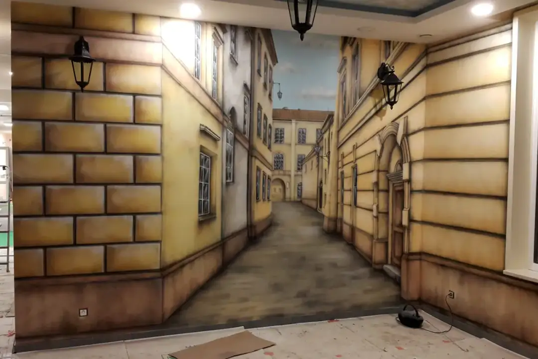 Jak malować ściany w 3D, aby zaskoczyć gości niesamowitym efektem