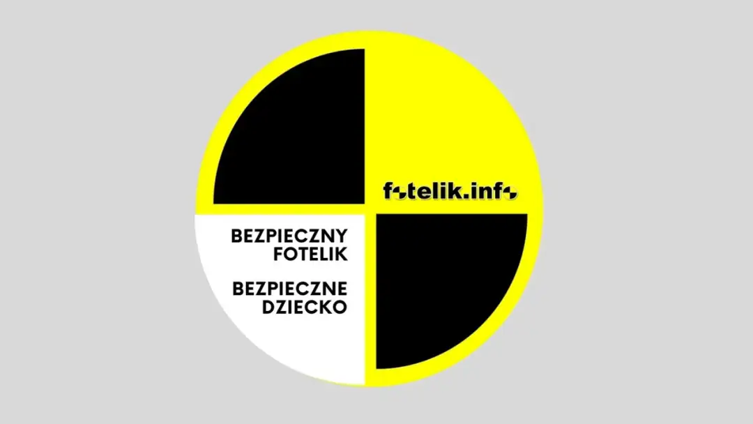 Logo fotelik.info z hasłami "Bezpieczny fotelik", "Bezpieczne dziecko". Wyjaśnia przyczyny różnic w wynikach testów zderzeniowych fotelików w rankingach.