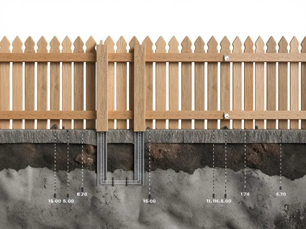 Jak głęboki fundament pod ogrodzenie? Uniknij kosztownych błędów