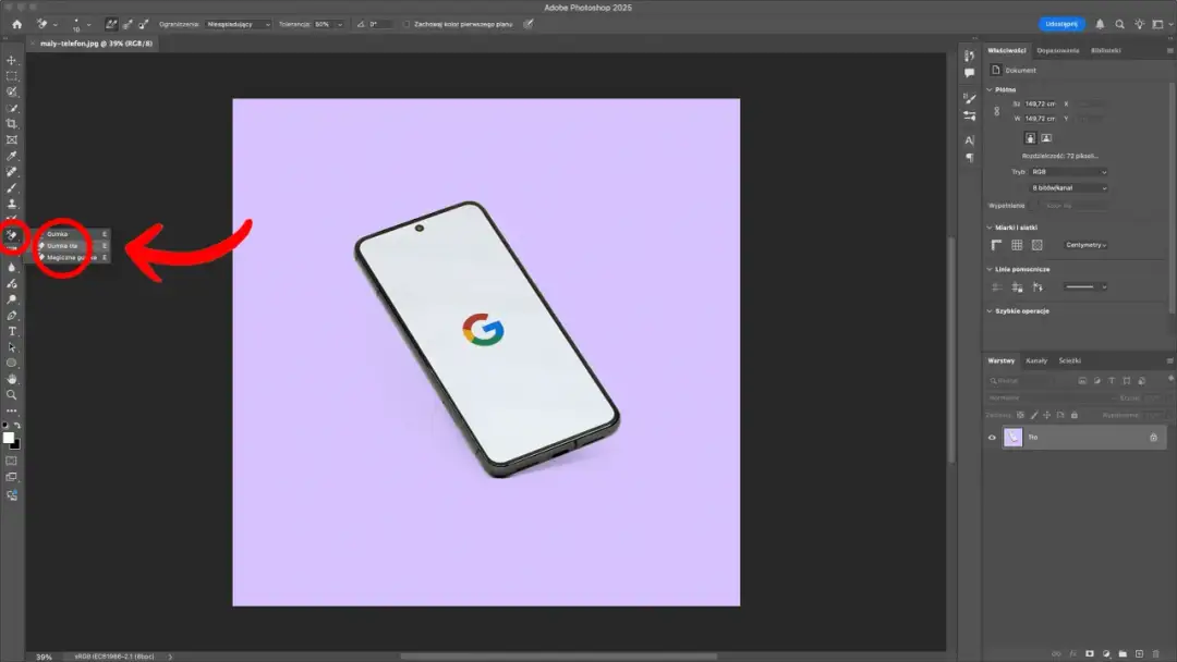 Usuń tło w Photoshopie: Poradnik krok po kroku (automatycznie i precyzyjnie)