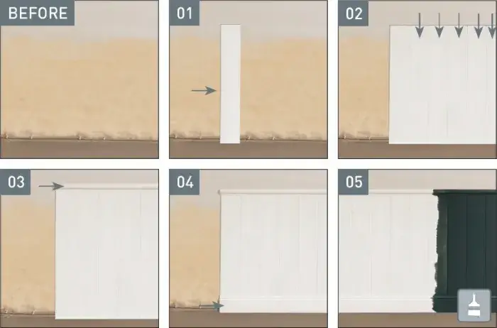 Jak zrobić boazerię? Prosta instrukcja krok po kroku do samodzielnego montażu