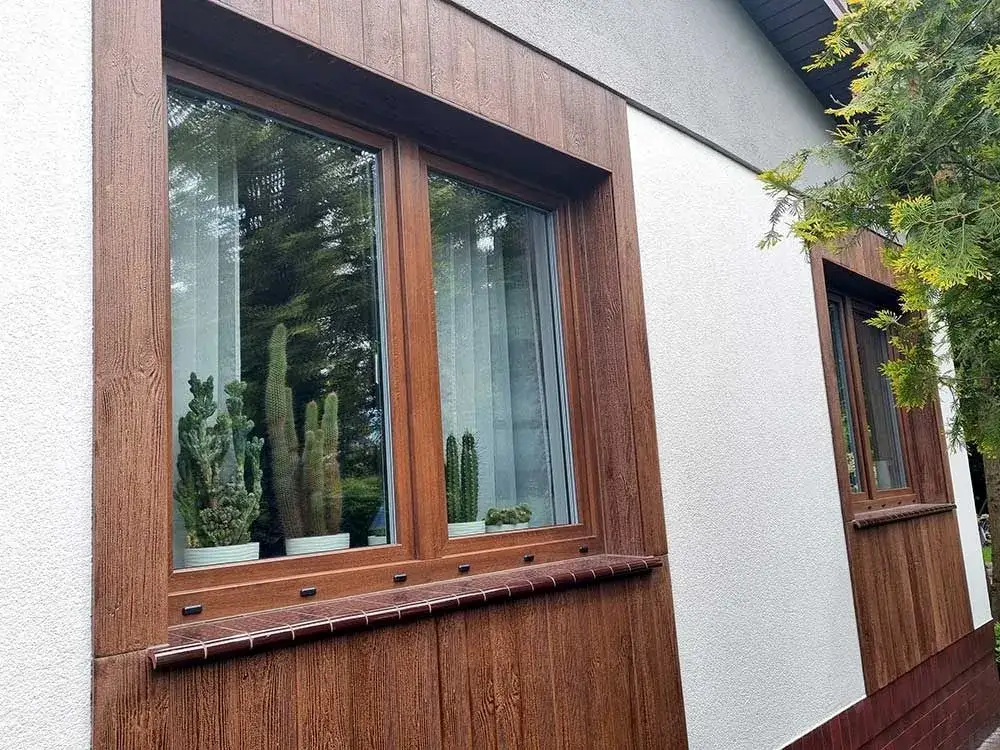 Wykończenie okien na zewnątrz: inspirujące zdjęcia i pomysły