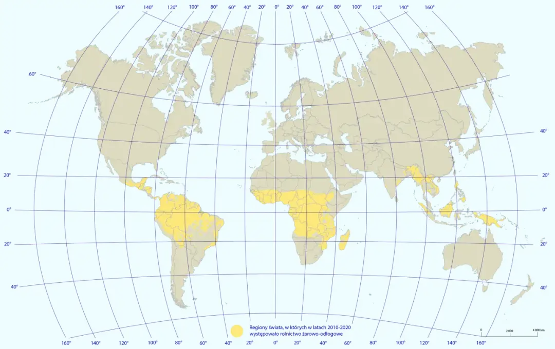 Gdzie w Afryce stosuje się rolnictwo żarowo odłogowe i dlaczego?