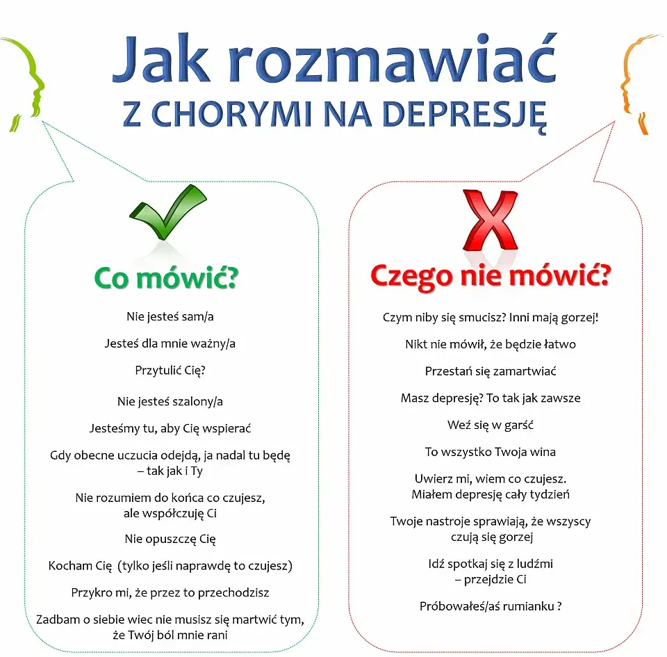Jak rozmawiać z kimś kto ma depresję i nie zaszkodzić mu emocjonalnie