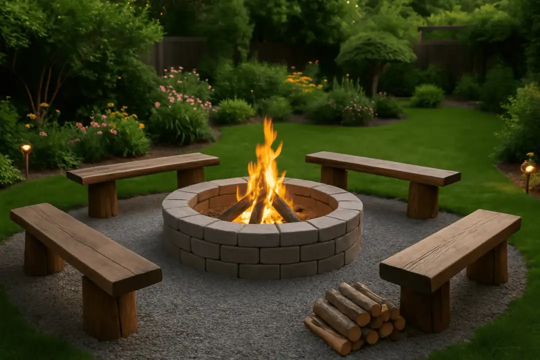 Jak zrobić miejsce na ognisko i uniknąć niebezpieczeństw w ogrodzie