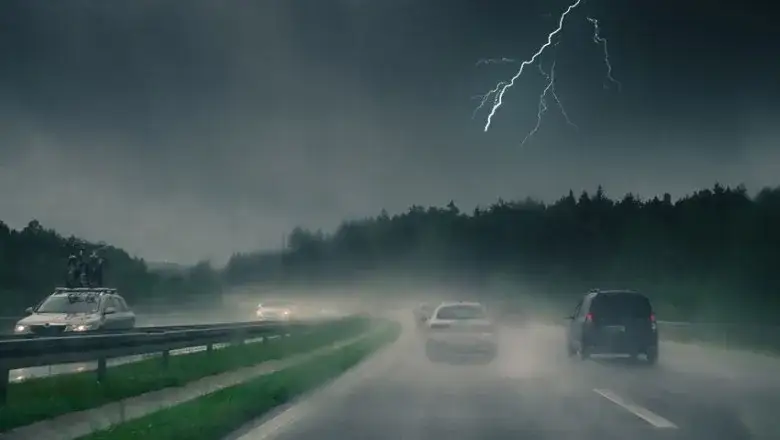 Czy piorun może uderzyć w samochód? Bezpieczeństwo podczas burzy i klatka Faradaya