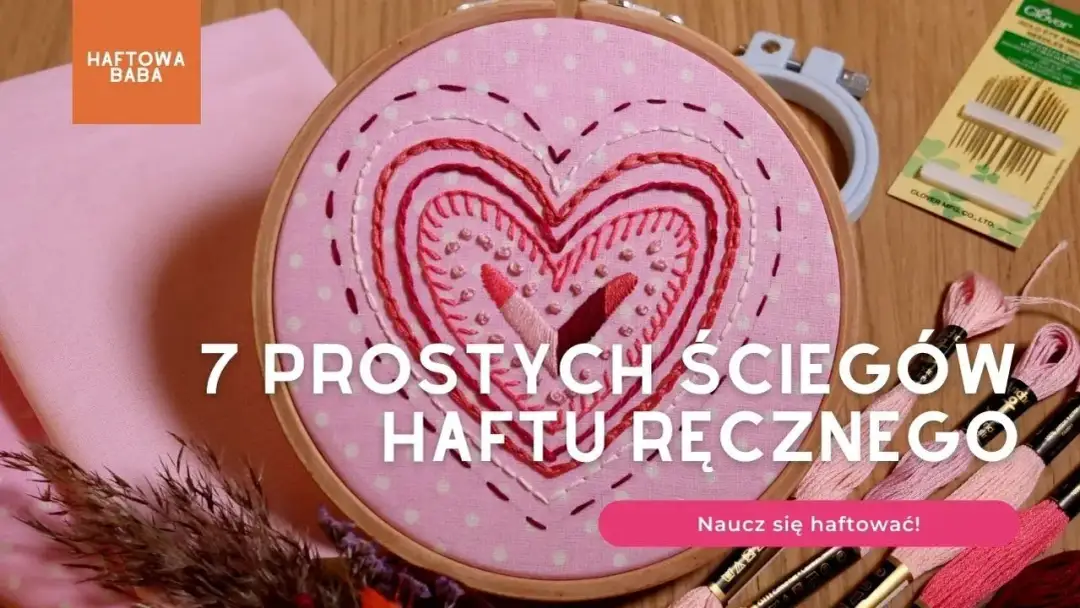 Haft serca na bluzce: prosty poradnik krok po kroku