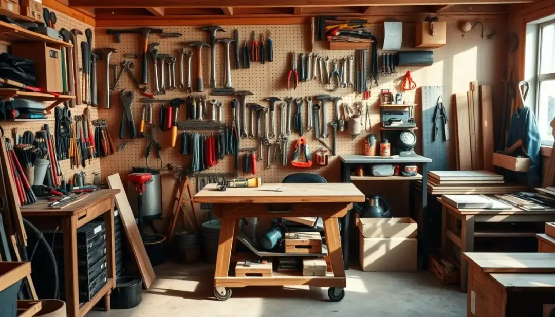 Jak ułożyć narzędzia w warsztacie, aby uniknąć bałaganu i zyskać przestrzeń