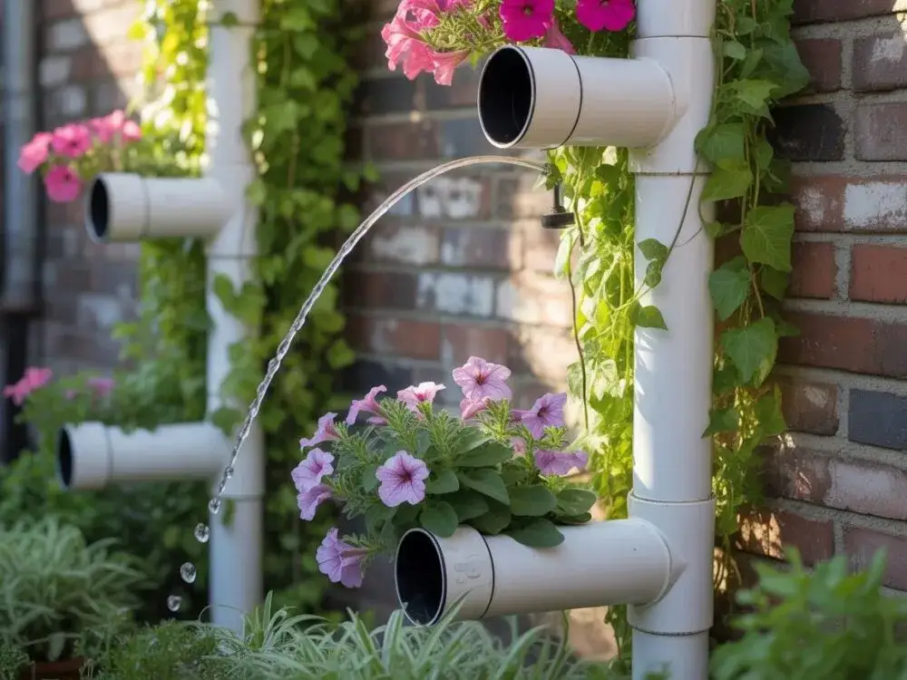 Kwietnik z rury PCV: Prosty DIY na Twój balkon i ogród
