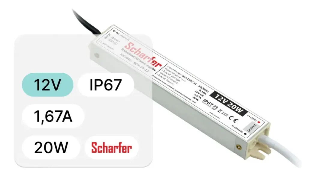 Oświetlenie LED w trudnych warunkach? Wybierz zasilacz wodoodporny