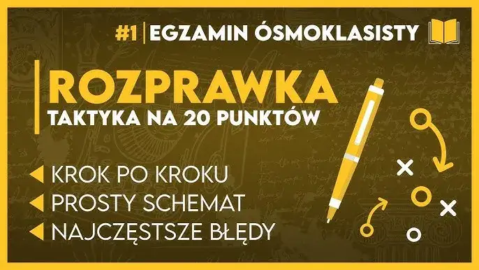 Rozprawka krok po kroku: Opanuj strukturę i zdobądź max punktów! Rozprawka krok po kroku: Opanuj strukturę i zdobądź max punktów!