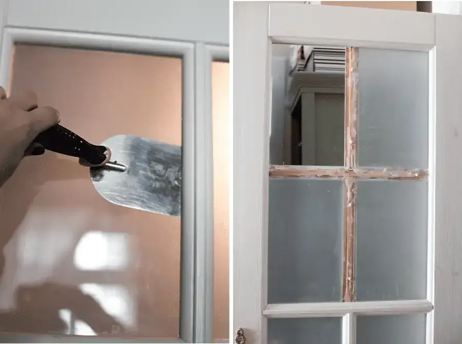 Czym pomalować szybę w drzwiach, aby uzyskać idealny efekt?