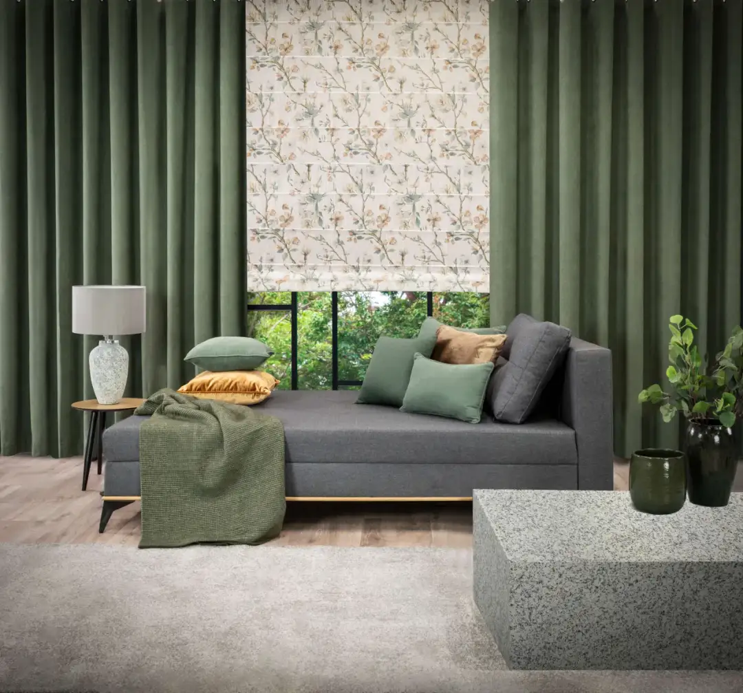 Jakie zasłony do biało szarego salonu – idealne połączenia kolorów