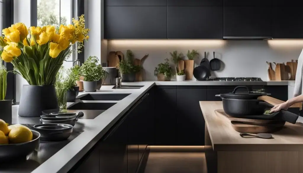 Jak czyścić czarne matowe meble kuchenne bez zarysowań i smug