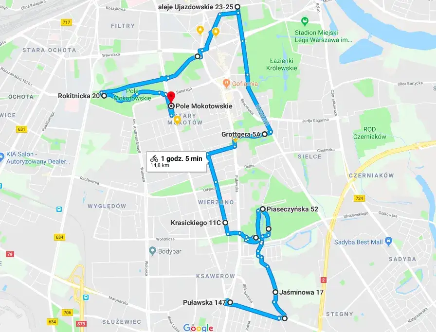 Fajne trasy rowerowe w Warszawie, które musisz przejechać tej wiosny