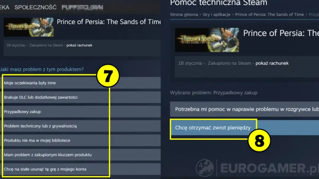 Zwrot gry na Steam: Jak odzyskać pieniądze (nawet po 2h)?