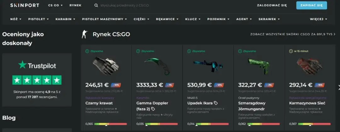 Gdzie kupić skiny CS:GO bez ryzyka? Sprawdź najlepsze opcje!