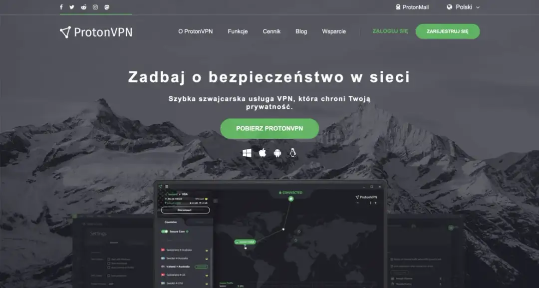 Najlepsze darmowe VPN: uniknij zagrożeń i ciesz się prywatnością