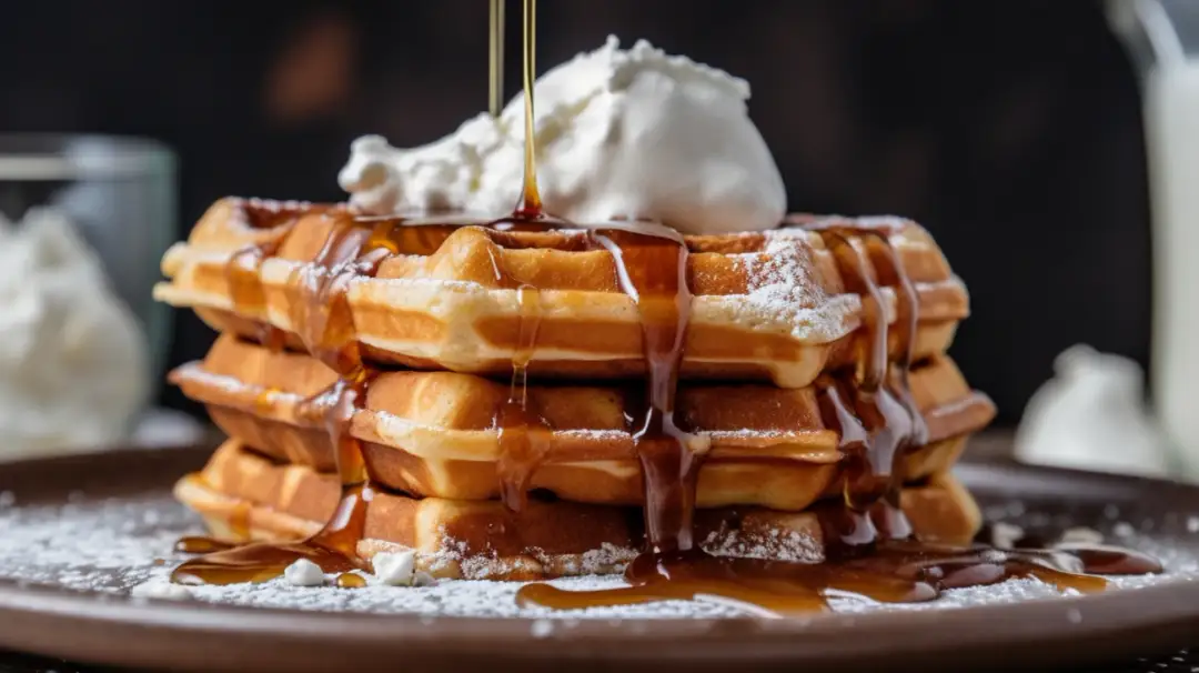 Wafel z mlekiem w proszku - pyszna masa na wafle z mlekiem w proszku