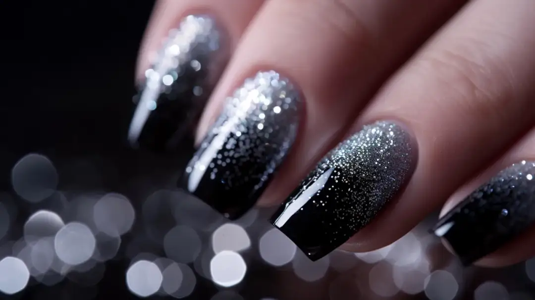 Hybryda z drobinkami - efekt glamour dla wyjątkowych okazji