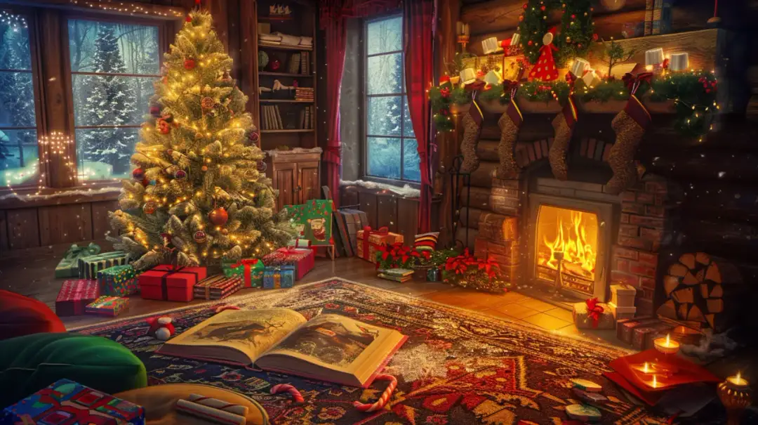 Książka o Mikołaju: Świąteczne opowieści dla najmłodszych