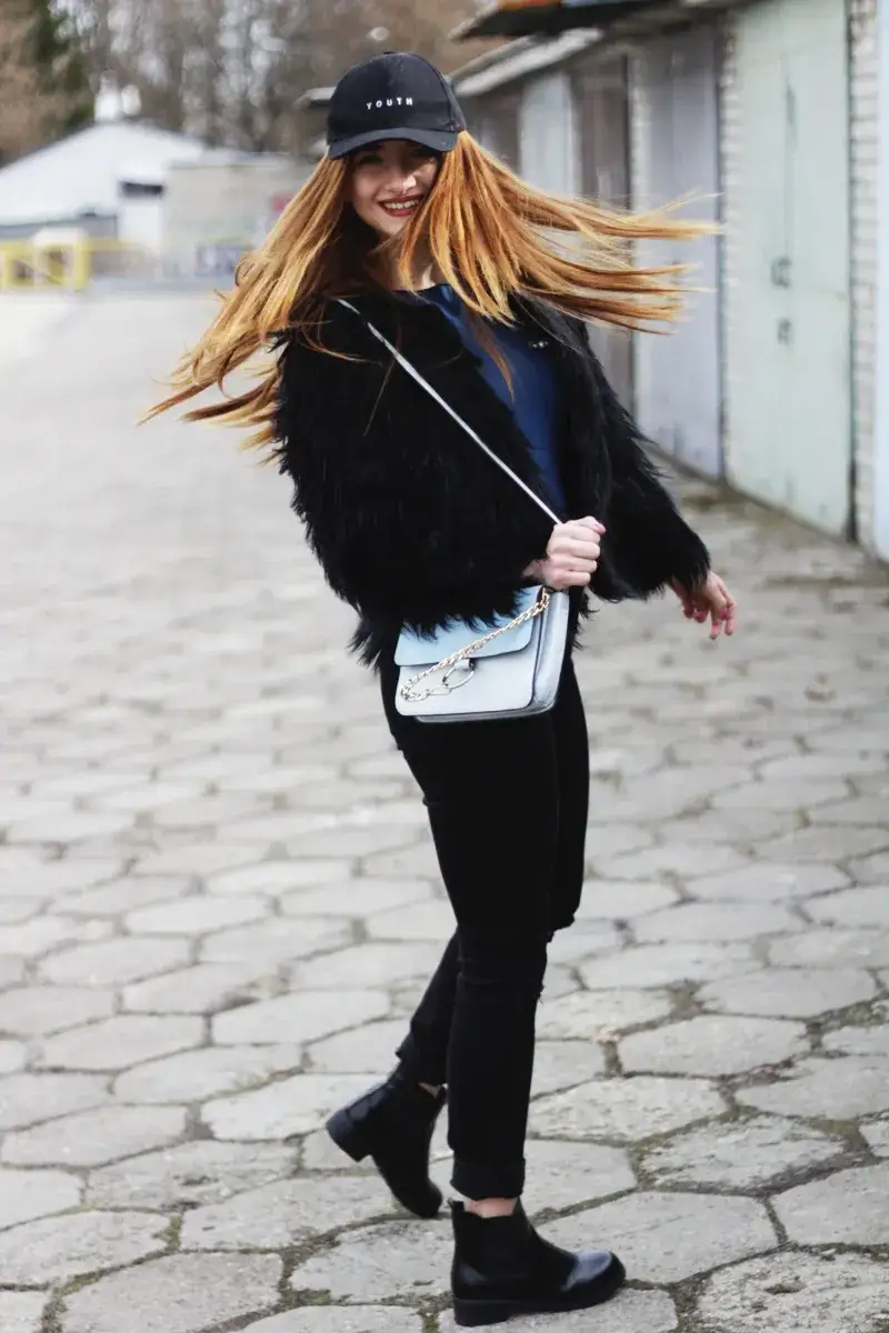 Czarne futerko: stylowe połączenia, które zachwycą i podkreślą twoją sylwetkę