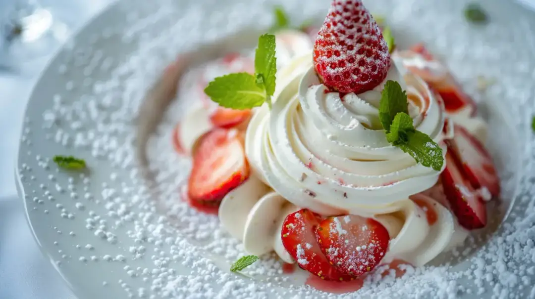 Beza z truskawkami i mascarpone: Letni deser marzeń na letnie upały