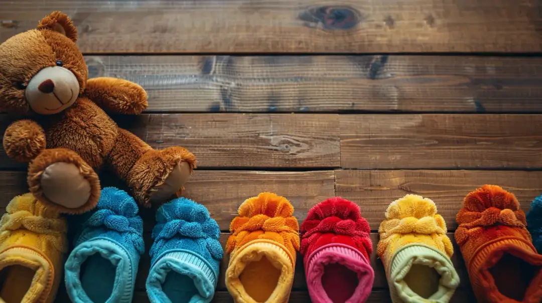 Kapcie po domu dla dzieci: Ciepłe i bezpieczne obuwie domowe