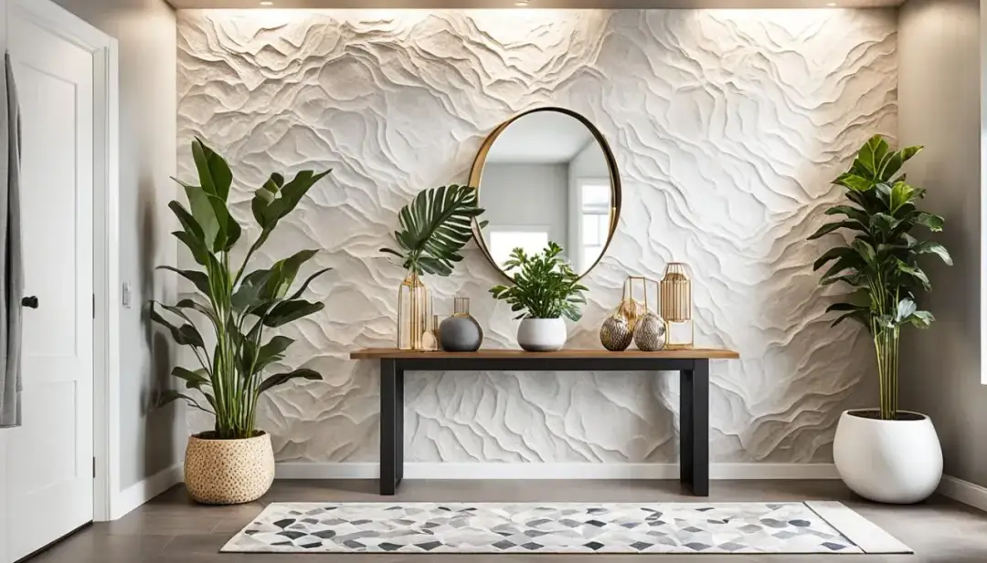 Tynk ozdobny na ściany w przedpokoju - wybierz najlepsze rozwiązania