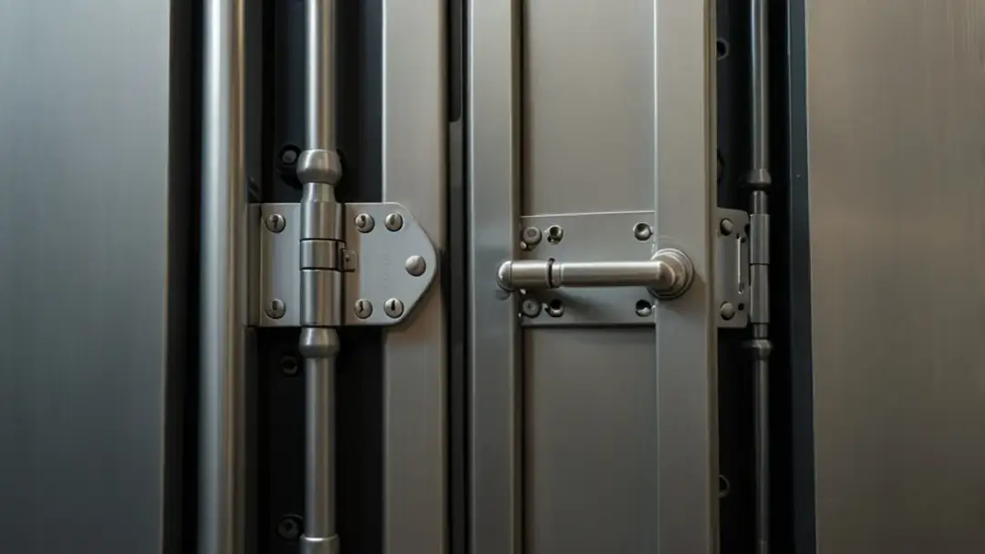 Zawiasy do ościeżnicy metalowej: wybór, montaż i konserwacja