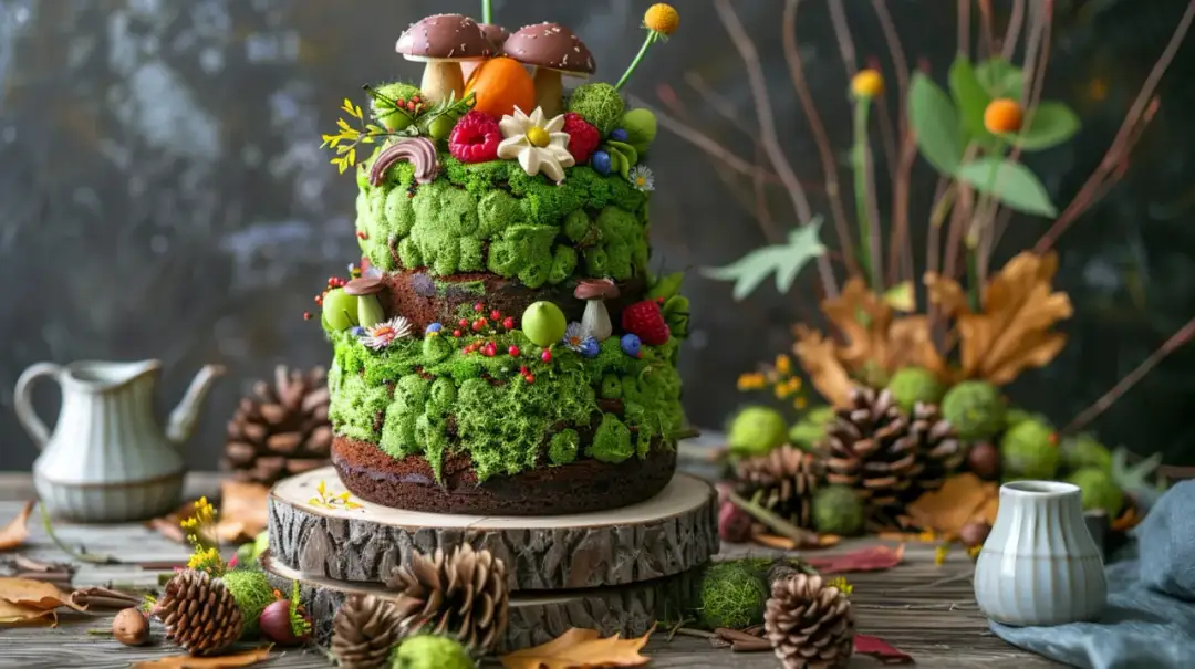 Tort leśny dla dzieci: Oryginalne ciasto na przyjęcie