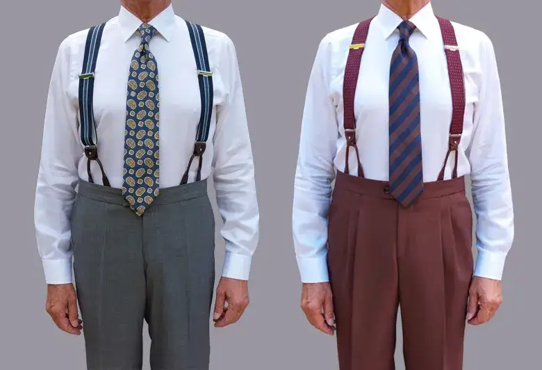 Spodnie garniturowe z wysokim stanem męskie - Elegancja w każdej sytuacji!