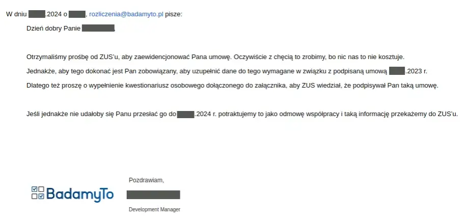 Jakie dane do umowy o pracę mogą cię kosztować problemy?