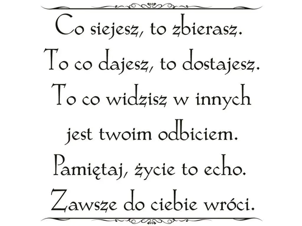 Cytaty co siejesz to zbierasz – odkryj mądrość życia i relacji