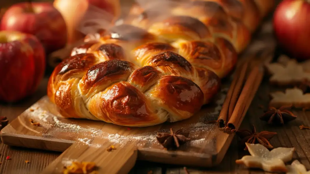 Jesienny deser - jak zrobić jabłka w cieście drożdżowym