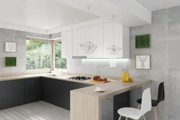 Ile miejsca między szafkami w kuchni? Oto kluczowe wskazówki