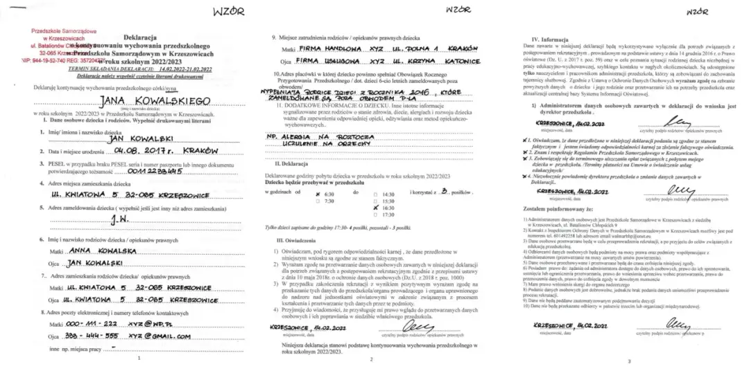 Jak poprawnie wypełnić wniosek do przedszkola: Prosty poradnik