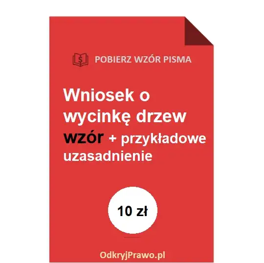Procedura uzyskania zezwolenia na wycinkę drzew – podanie