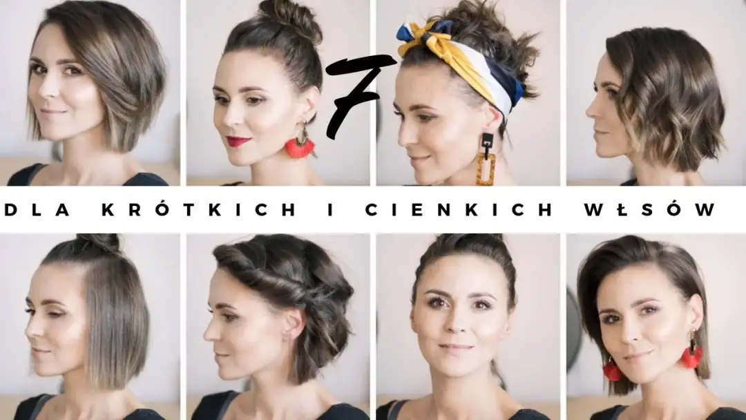 Jak zrobić fajną fryzurę z krótkich włosów - proste techniki i porady
