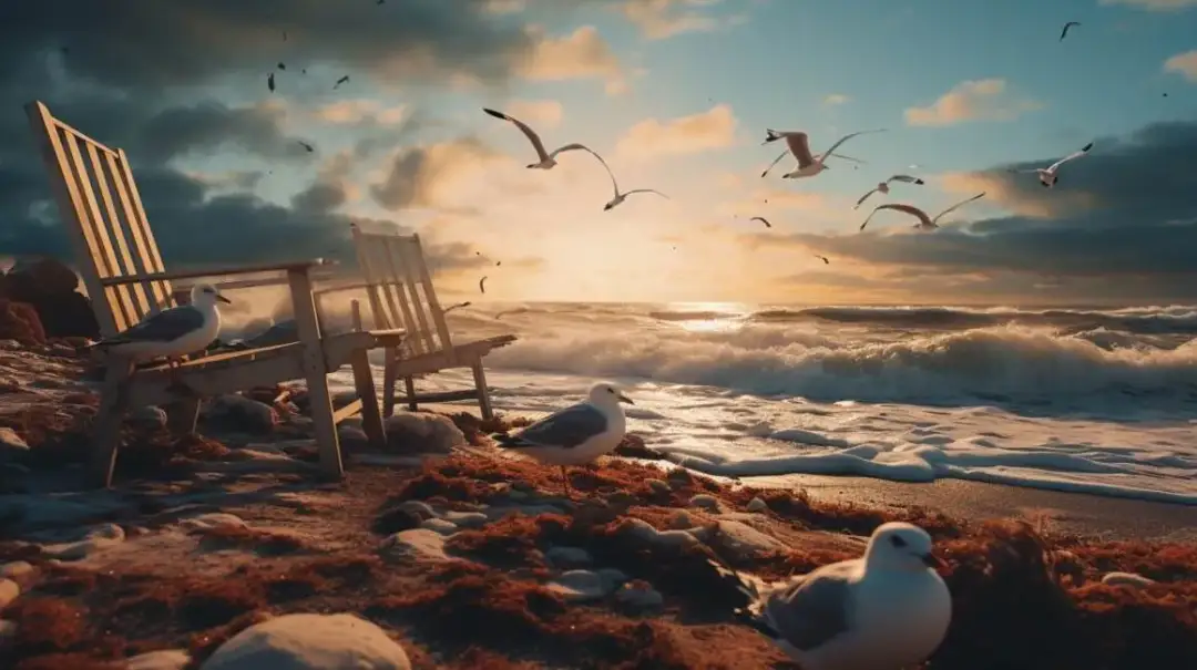 Gdzie śpią mewy nad morzem? Odkryj ich ulubione miejsca odpoczynku