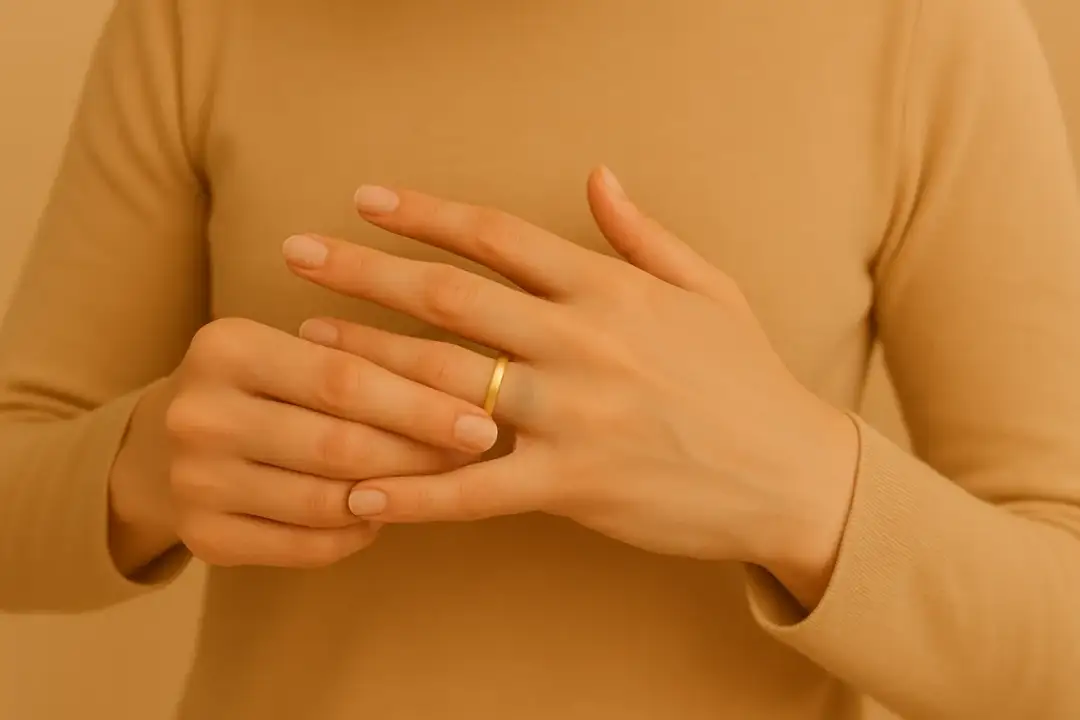 Kiedy złota biżuteria brudzi skórę? Odkryj przyczyny i doświadczenia